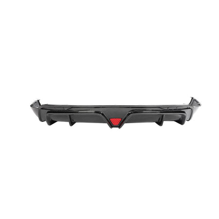 Tesla Model X Plaid 2022-2024 2022-2024 Rear Bumper Diffuser Carbon Fiber-Ahacarbon