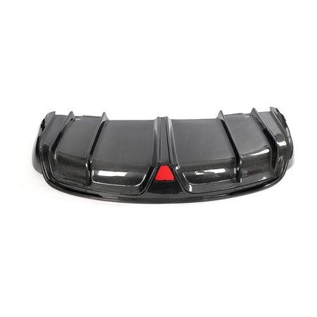 Tesla Model X Plaid 2022-2024 2022-2024 Rear Bumper Diffuser Carbon Fiber-Ahacarbon
