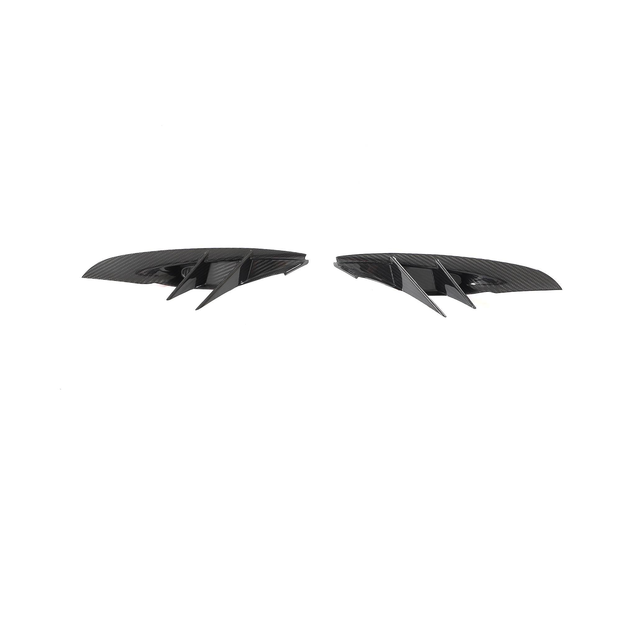Toyota Supra GR A90 A91 MK5 20UP Front Bumper Vents Prepreg Dry Carbon Fiber-Ahacarbon