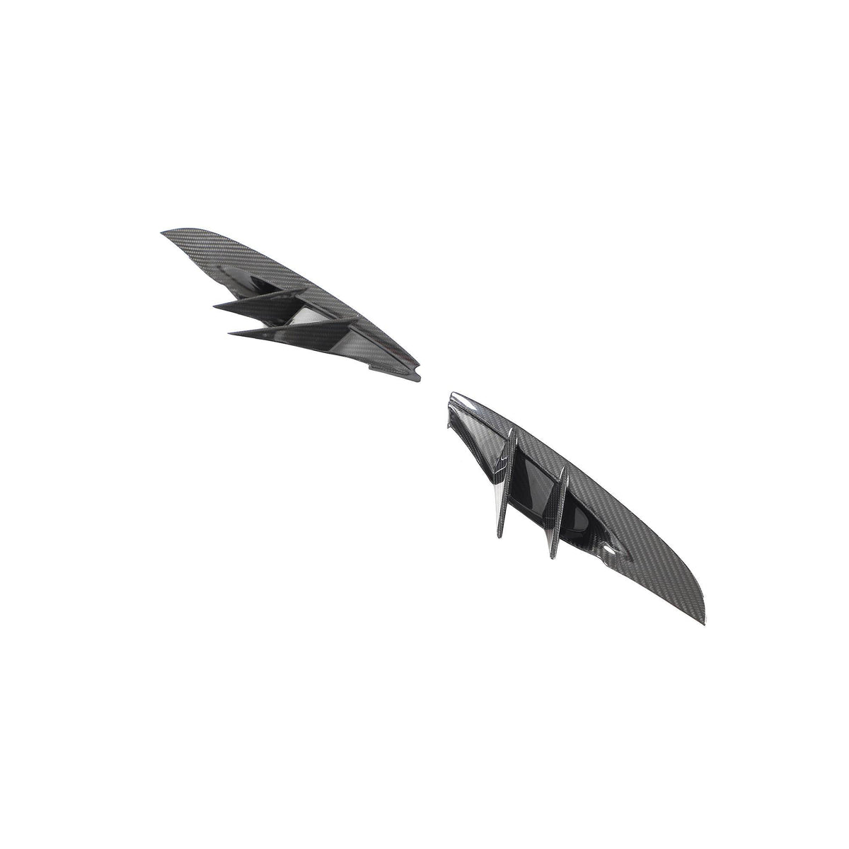 Toyota Supra GR A90 A91 MK5 20UP Front Bumper Vents Prepreg Dry Carbon Fiber-Ahacarbon