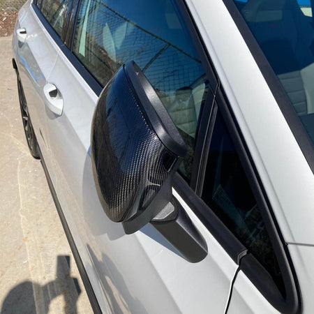 Volkswagen VW Golf 8 MK8 GTI R Rline 2021UP Mirror Covers Replacement Style Carbon Fiber/ABS-Ahacarbon