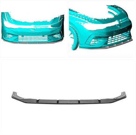 Volkswagen VW Golf 8 MK8 R 2021+ Front Bumper Lip Side Skirts Rear Diffuser Rear Trunk Spoiler Carbon Fiber-Ahacarbon