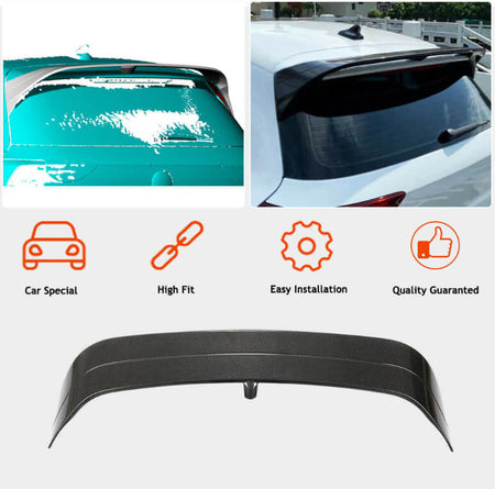 Volkswagen VW Golf 8 MK8 R 2021+ Front Bumper Lip Side Skirts Rear Diffuser Rear Trunk Spoiler Carbon Fiber-Ahacarbon