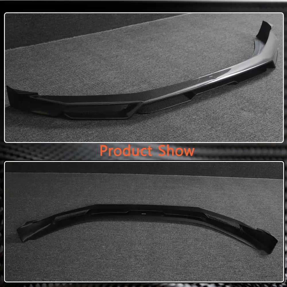 Zeekr 001 2021-2023 Front Bumper Lip Carbon Fiber-Ahacarbon