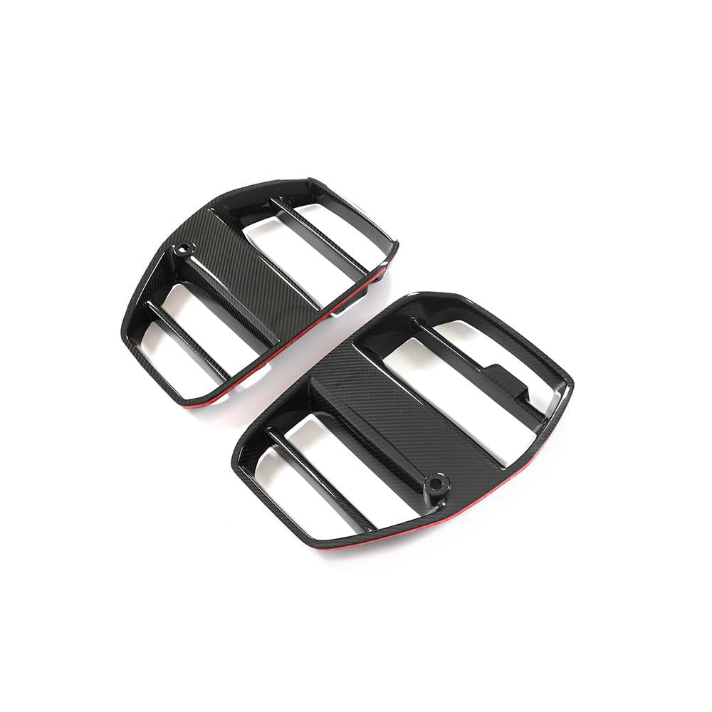 BMW G80 M3 G82 G83 M4 21-23 Front Grille Dry Carbon Fiber (without ACC)-Ahacarbon