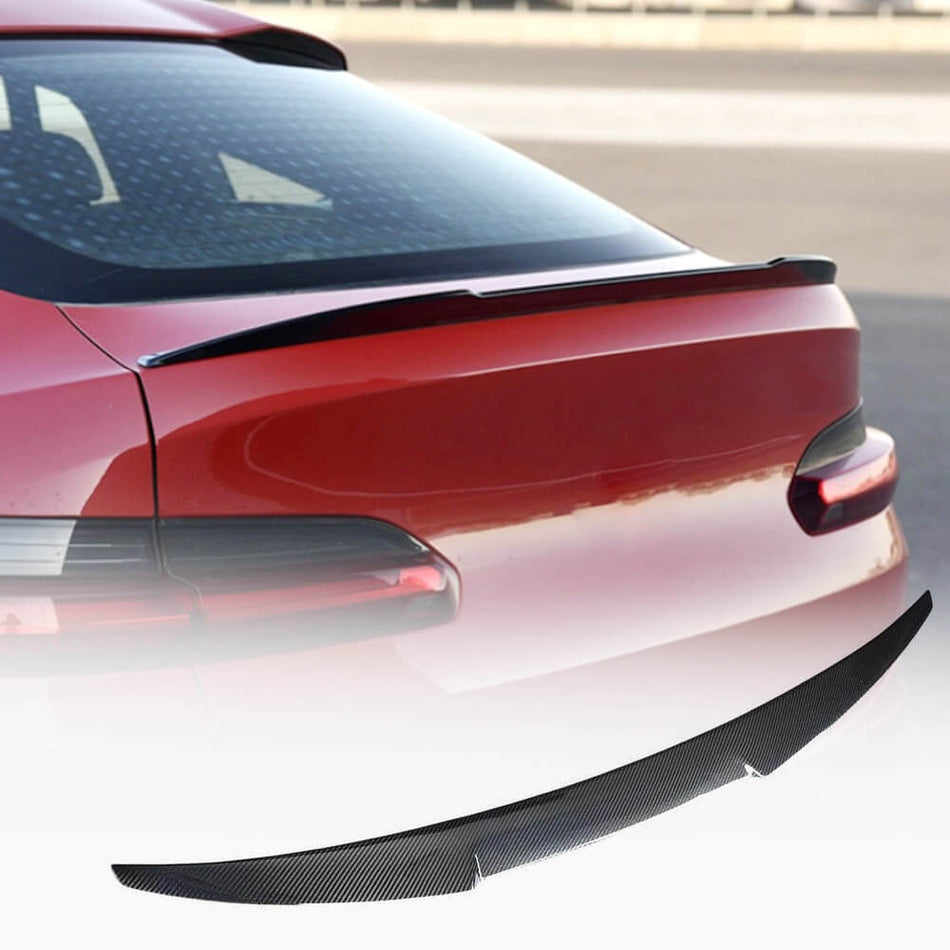 BMW X4 G02 X4M F98 2019-2025 Carbon Fiber Rear Trunk Spoiler-Ahacarbon