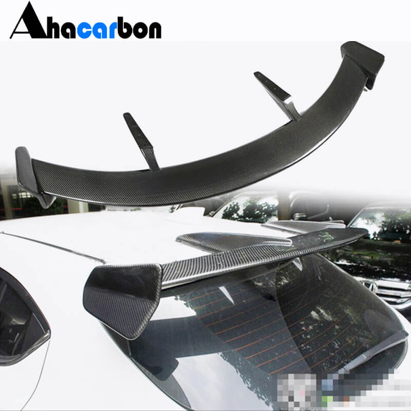 Mazda 3 Axela Hatchback 4-Door 2014-2019 Rear Roof Spoiler Carbon Fiber/FRP-Ahacarbon