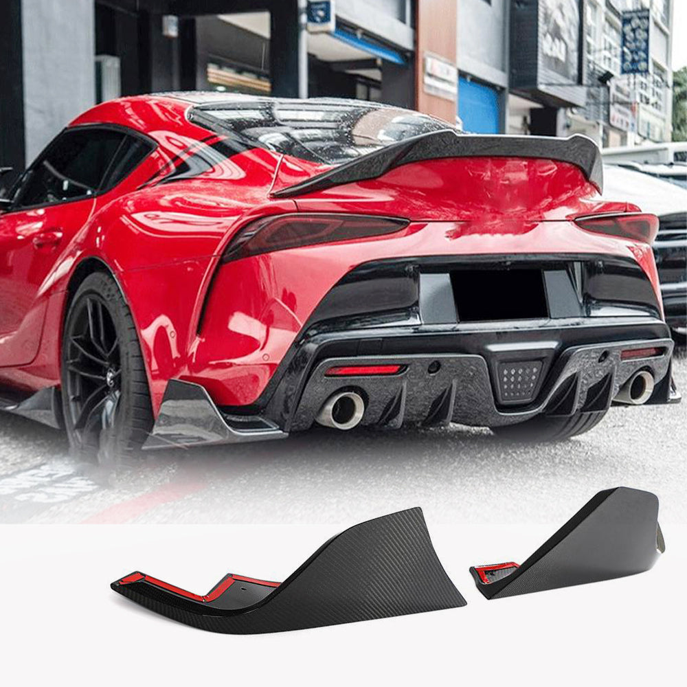 Toyota GR Supra J29 MK5 A90 A91 2019-2023 Rear Bumper Diffuser Carbon Fiber-Ahacarbon