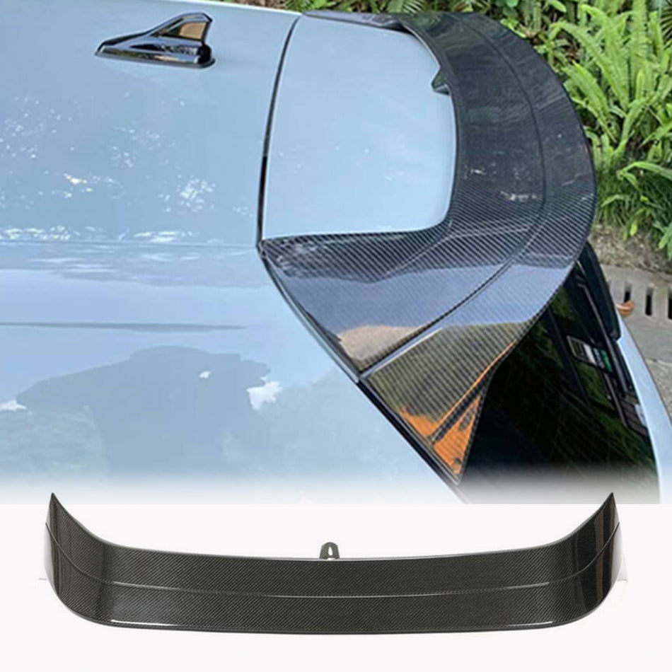 Volkswagen VW Golf 8 MK8 GTI R 2021-2023 Rear Roof Spoiler Carbon Fiber-Ahacarbon