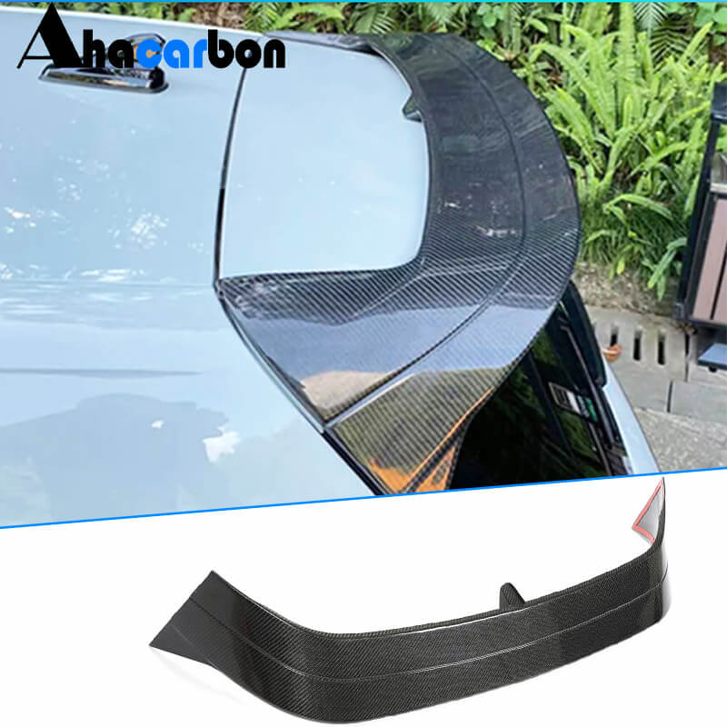 Volkswagen VW Golf 8 MK8 GTI R 2021-2023 Rear Roof Spoiler Carbon Fiber-Ahacarbon