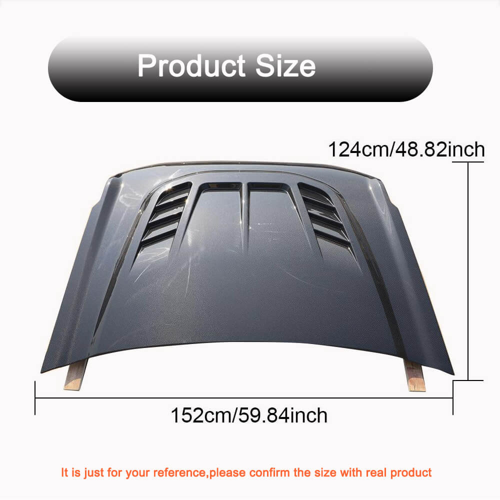 Ford BRONCO Sport Utility 2D 4D 2021-2023 Engine Bonnet Hood Cover Carbon Fiber-Ahacarbon