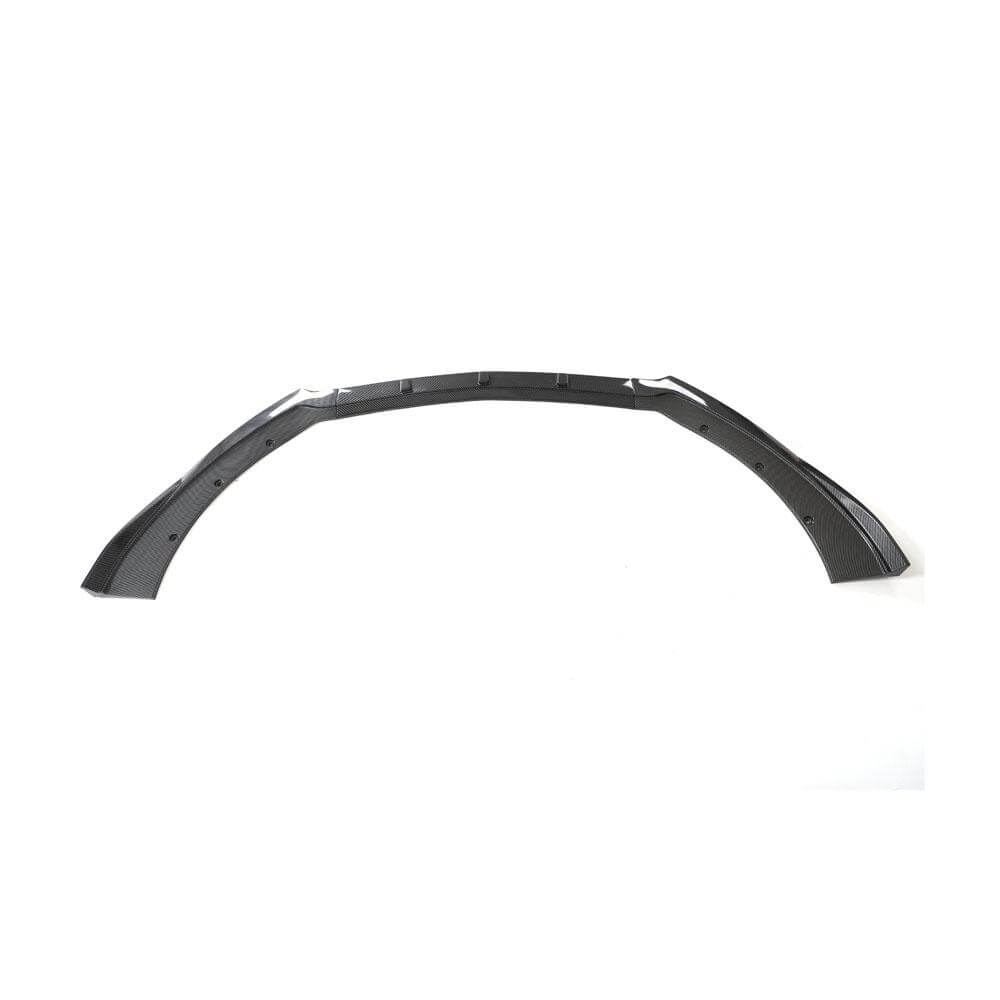 Ford Mustang 2015-2017 Carbon Fiber Pattern Front Bumper Lip ABS 3PCS-Ahacarbon