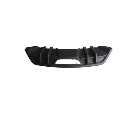 Ford Mustang 2018-2023 Rear Bumper Lip Glossy Black ABS-Ahacarbon