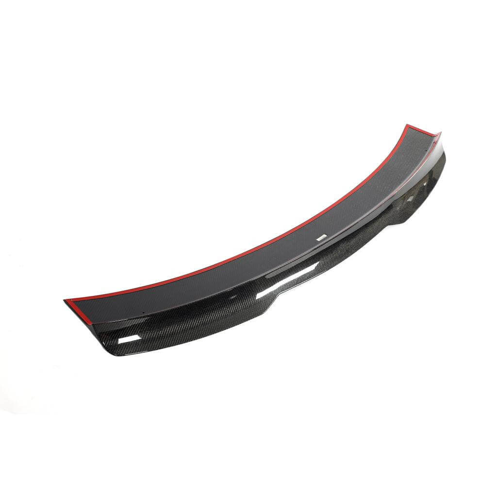 For Ford Mustang Dark Horse Coupe 2-Door 2024 Rear Trunk Spoiler Carbon Fiber-Ahacarbon