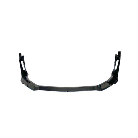 Ford Mustang GT500 2015-2021 Front Bumper Lip Glossy Black ABS 3PCS-Ahacarbon