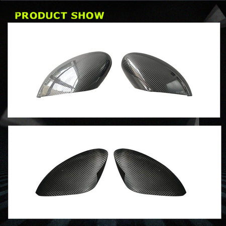 Ford Mustang Mach-E Sport Utility 4-Door 2022+ Mirror Covers Dry Carbon Fiber-Ahacarbon