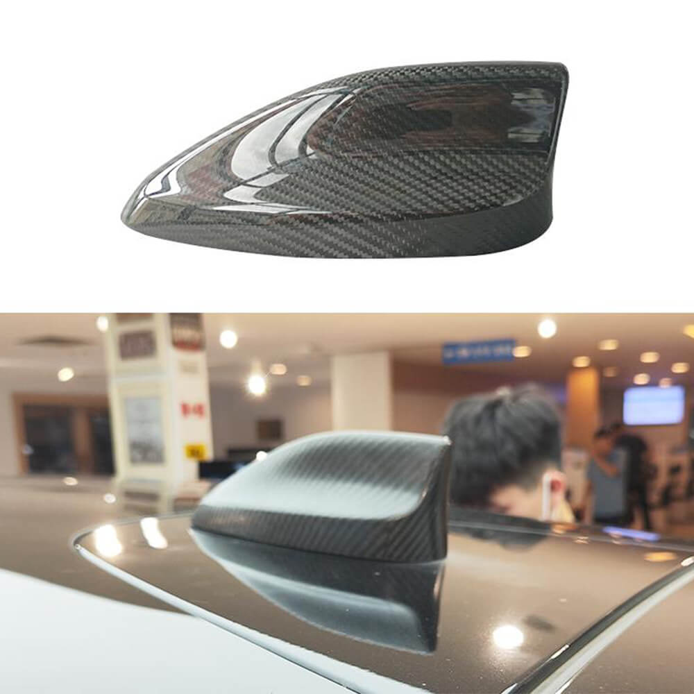 Ford Mustang Mach-E Sport Utility 4-Door 2022+ Car Shark Fin Roof Antenna Dry Carbon Fiber-Ahacarbon