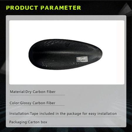 Ford Mustang Mach-E Sport Utility 4-Door 2022+ Car Shark Fin Roof Antenna Dry Carbon Fiber-Ahacarbon