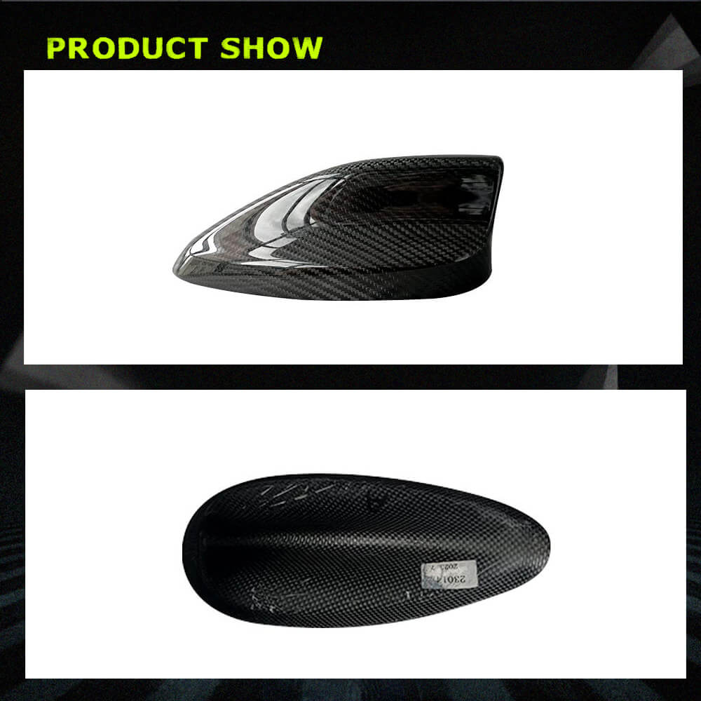 Ford Mustang Mach-E Sport Utility 4-Door 2022+ Car Shark Fin Roof Antenna Dry Carbon Fiber-Ahacarbon