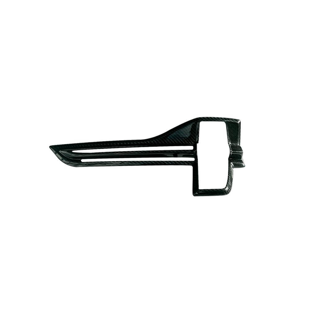 Ford Mustang Mach-E Sport Utility 4-Door 2022+ Rear taillight frame patch Dry Carbon Fiber-Ahacarbon