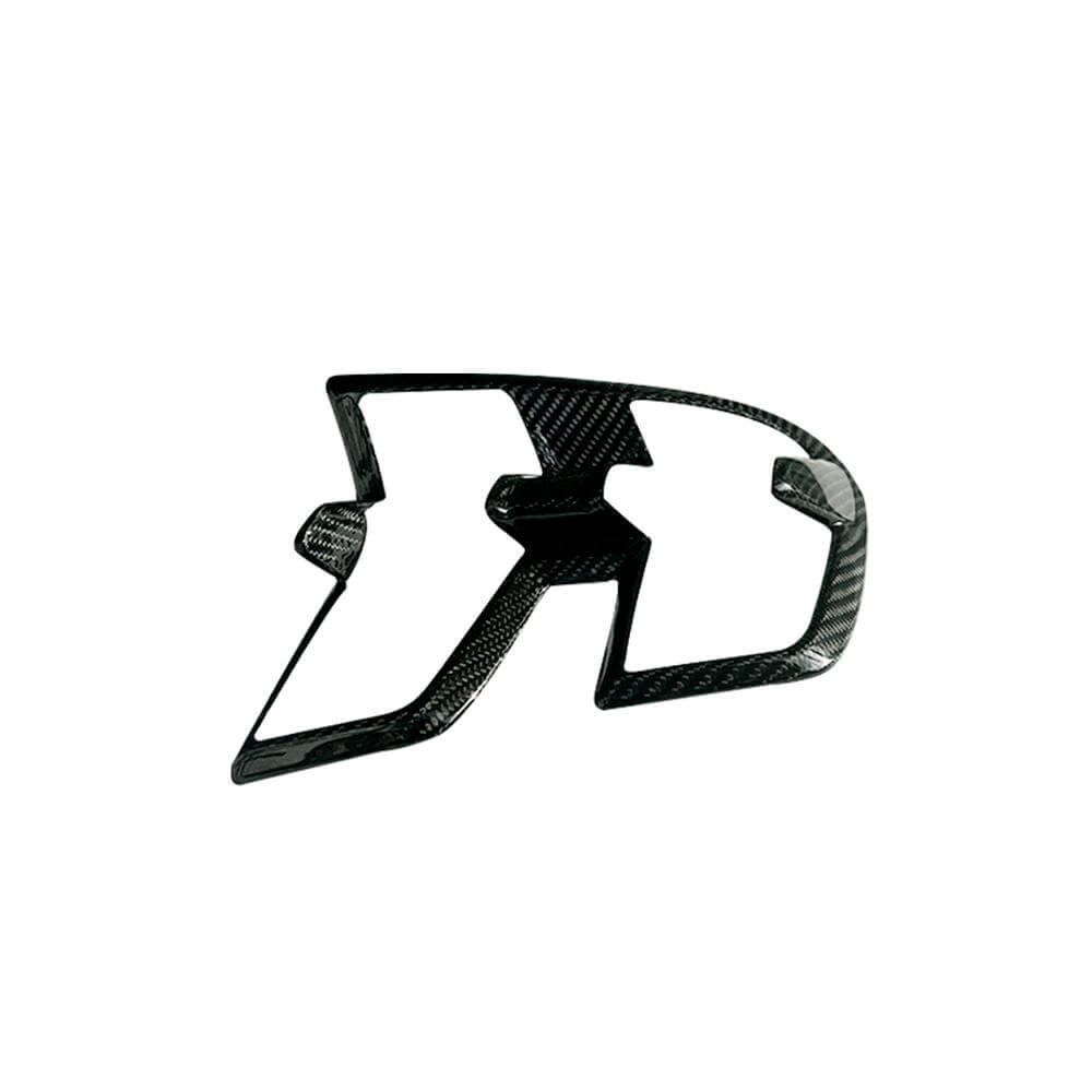 Ford Mustang Mach-E Sport Utility 4-Door 2022+ Rear taillight frame patch Dry Carbon Fiber-Ahacarbon