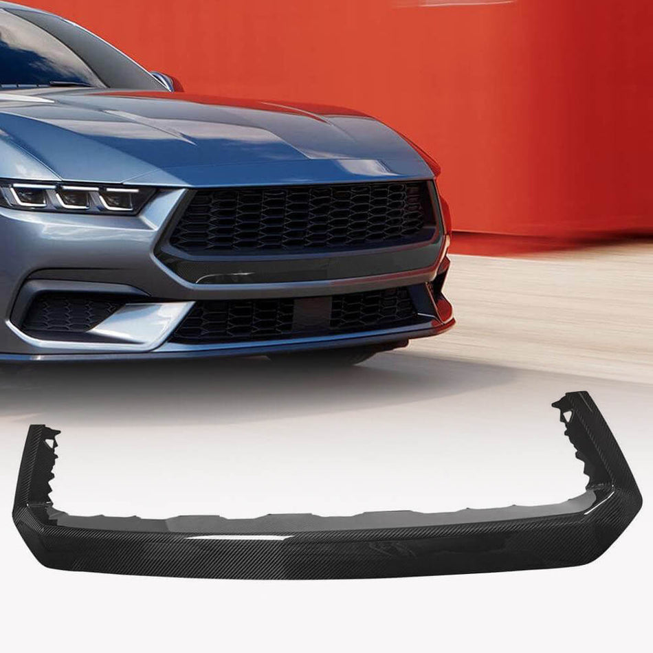 Ford Mustang S650 2024 Front Grille Dry Carbon Fiber-Ahacarbon
