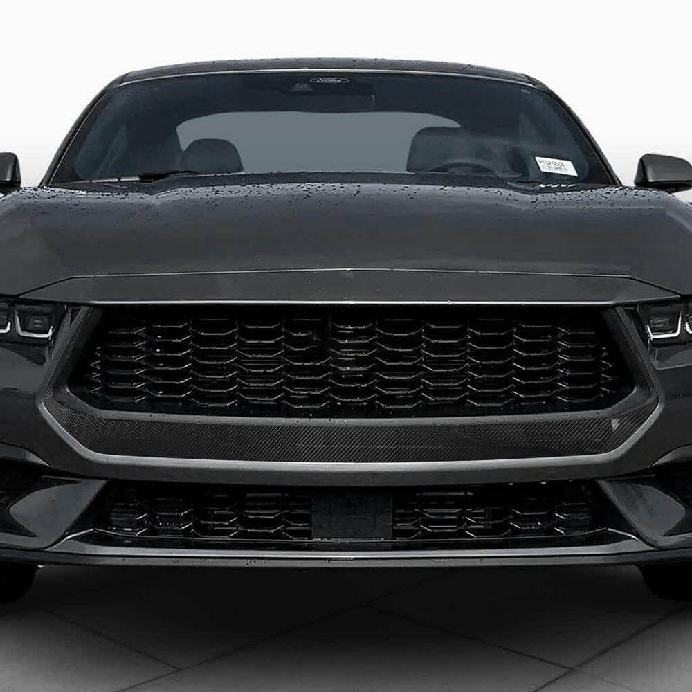 Ford Mustang S650 2024 Front Grille Dry Carbon Fiber-Ahacarbon