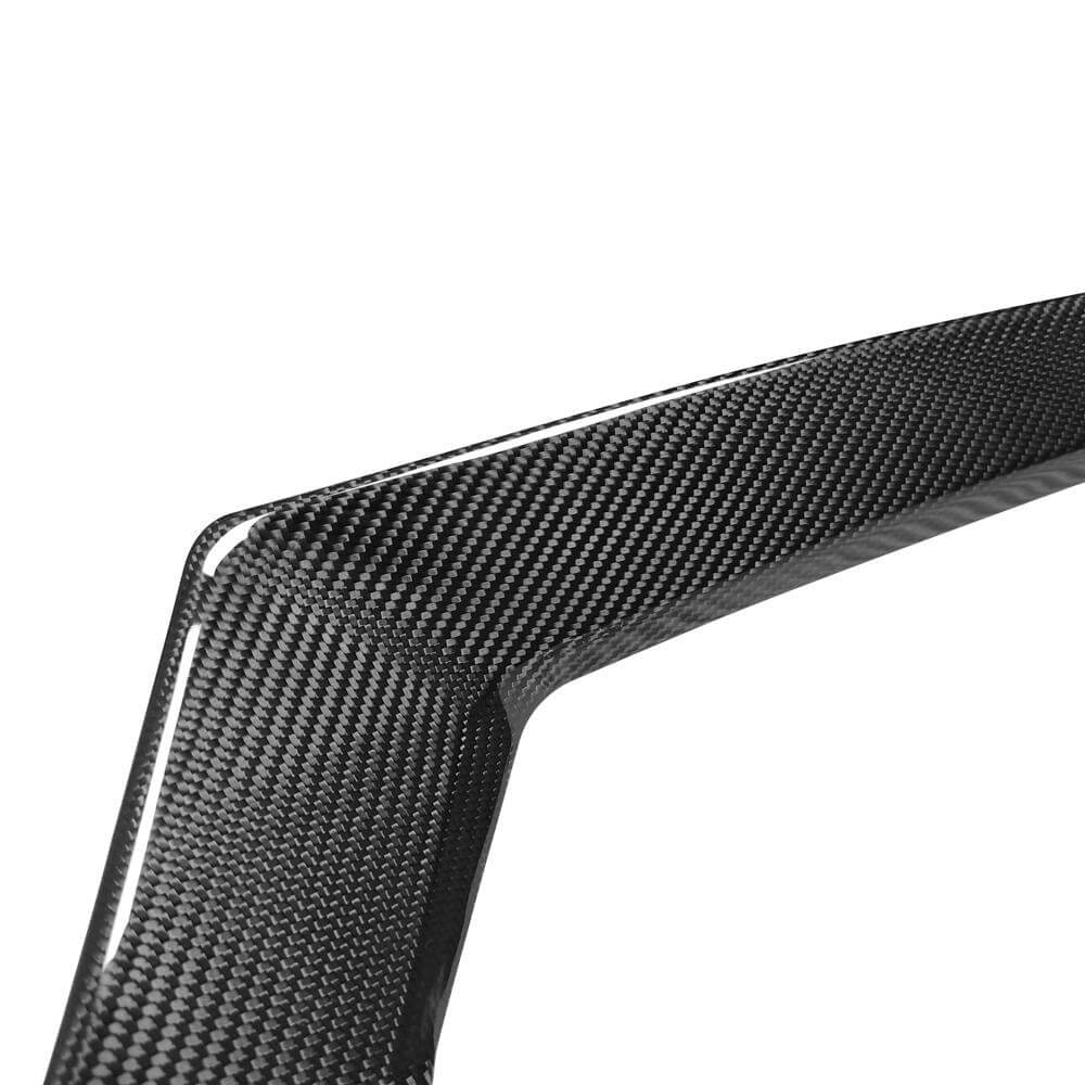 Ford Mustang S650 2024 Headlight Eyelids Lamp Eyebrows Dry Carbon Fiber-Ahacarbon