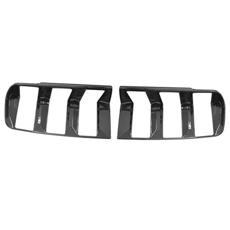 Ford Mustang S650 2024 Taillight Trim Cover Dry Carbon Fiber-Ahacarbon