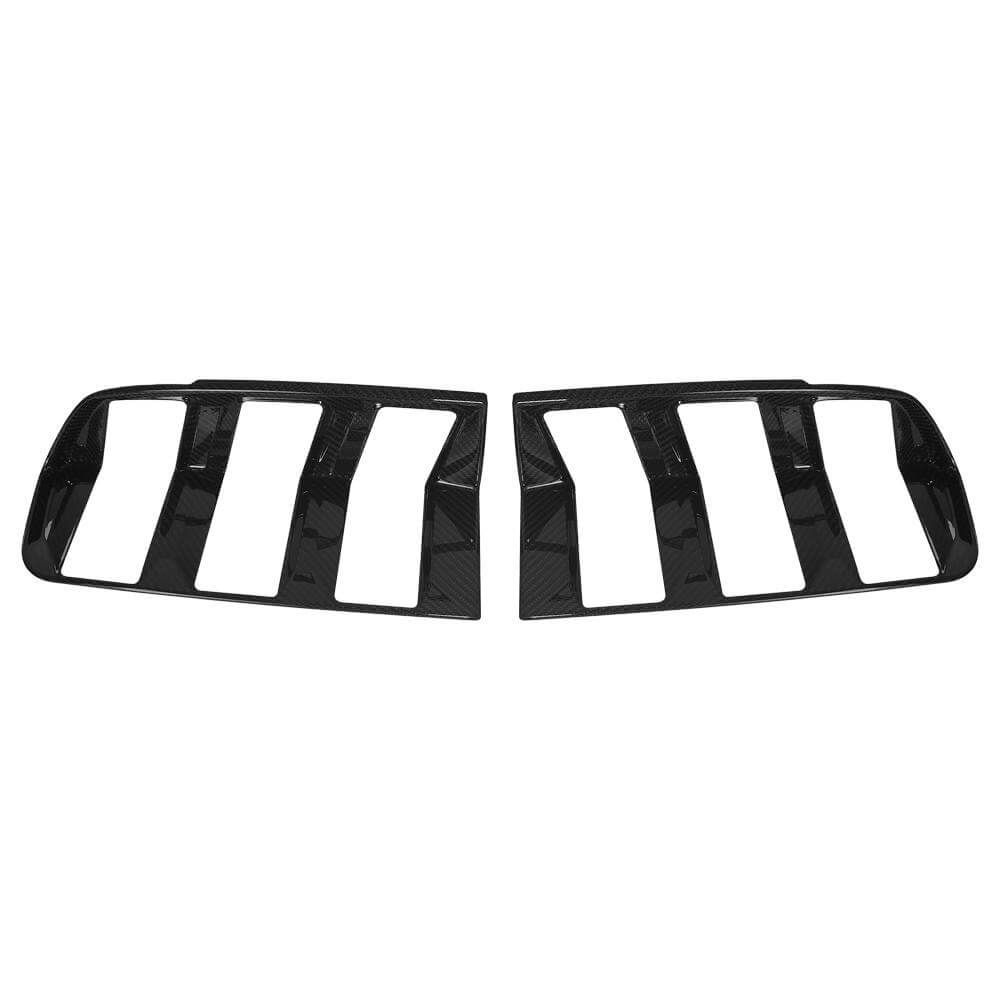Ford Mustang S650 2024 Taillight Trim Cover Dry Carbon Fiber-Ahacarbon