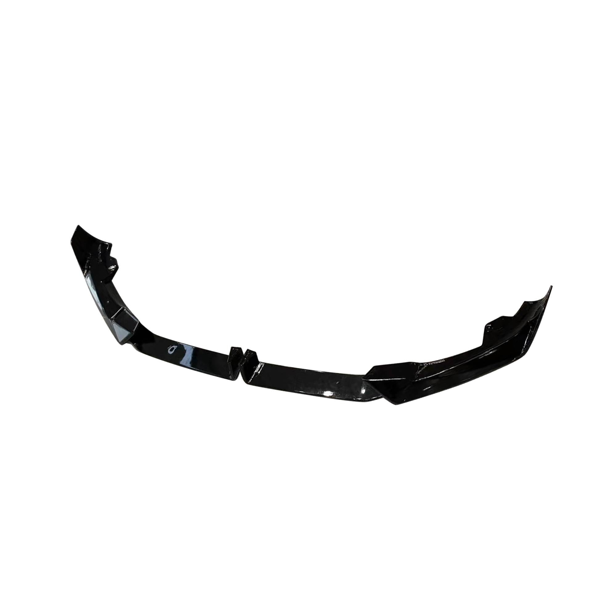 BMW X6 G06 M Sport Utility 2023-2024 Front Bumper Lip ABS Glossy Black-Ahacarbon