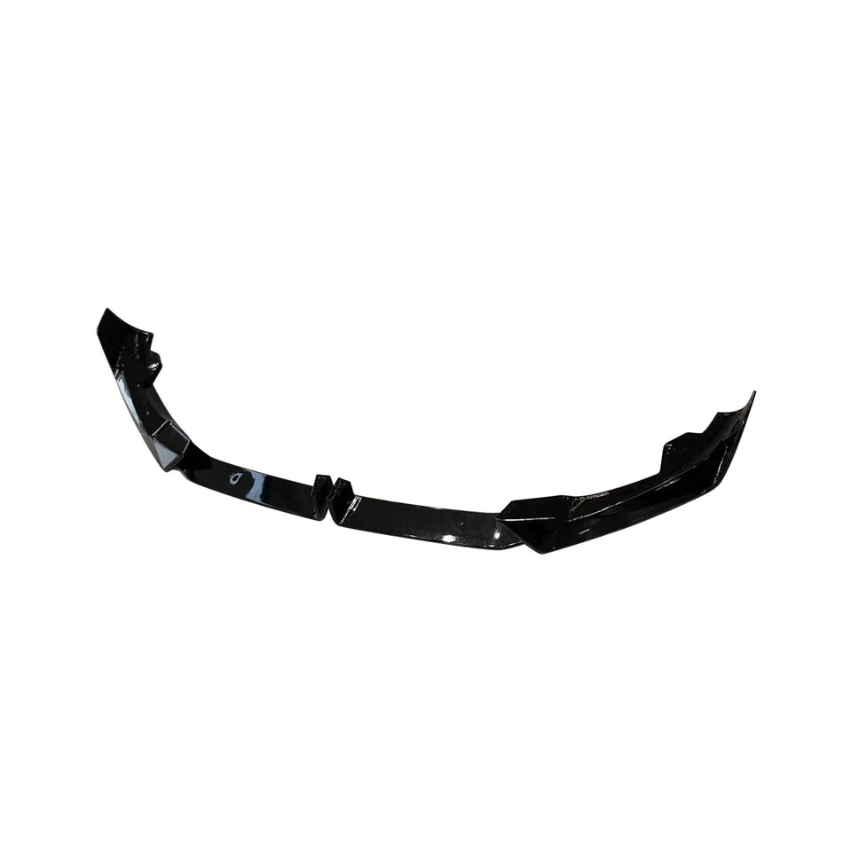 BMW X6 G06 M Sport Utility 2023-2024 Front Bumper Lip ABS Glossy Black-Ahacarbon