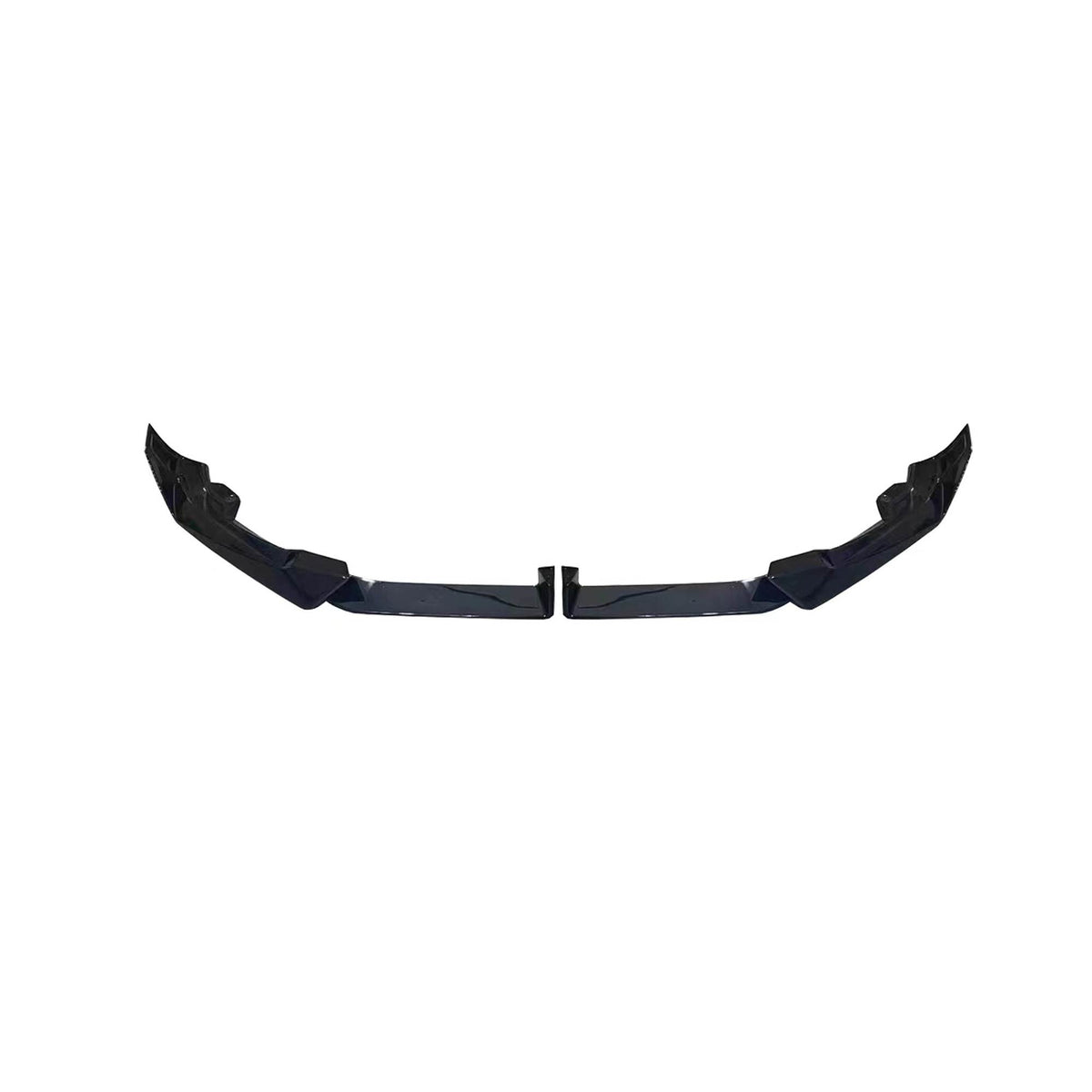 BMW X6 G06 M Sport Utility 2023-2024 Front Bumper Lip ABS Glossy Black-Ahacarbon