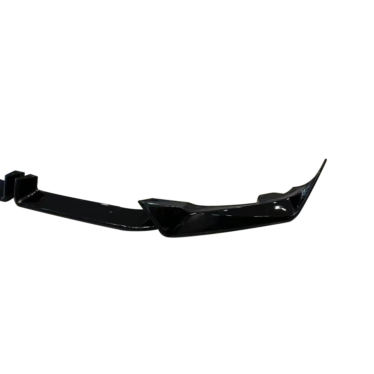 BMW X6 G06 M Sport Utility 2023-2024 Front Bumper Lip ABS Glossy Black-Ahacarbon