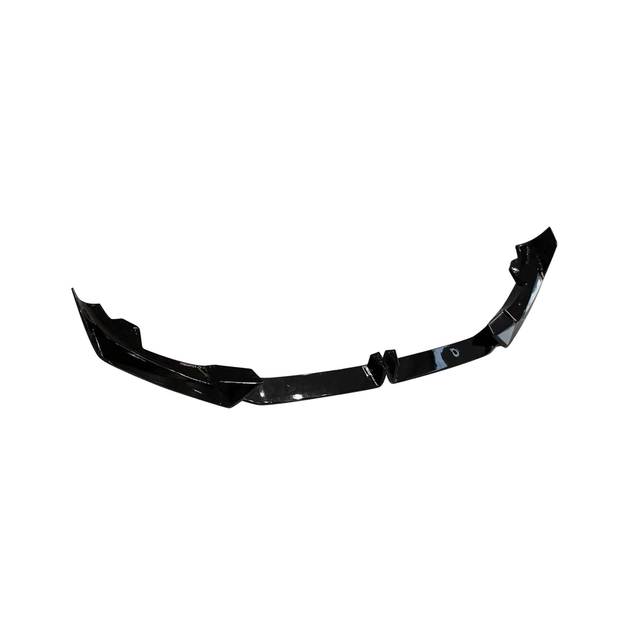 BMW X6 G06 M Sport Utility 2023-2024 Front Bumper Lip ABS Glossy Black-Ahacarbon