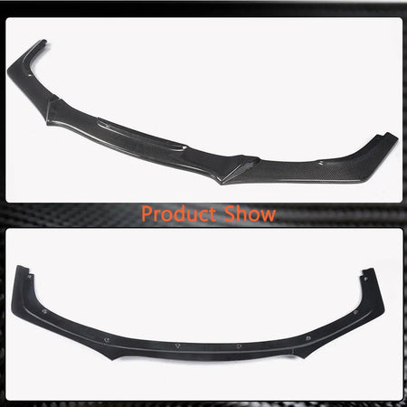 Honda Civic Coupe 2016-2018 Front Bumper Lip Carbon Fiber-Ahacarbon