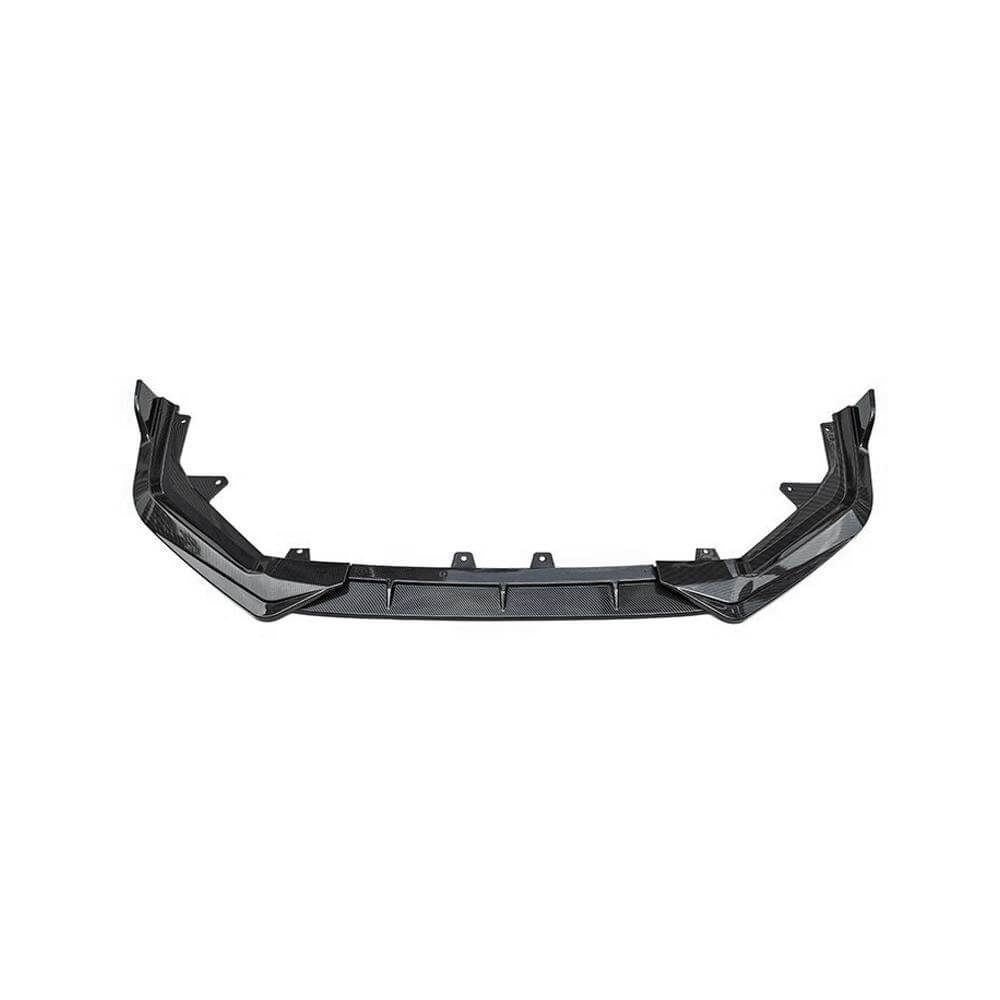 Honda Civic Sedan 2022-2024 Front Bumper Lip Glossy Black ABS-Ahacarbon
