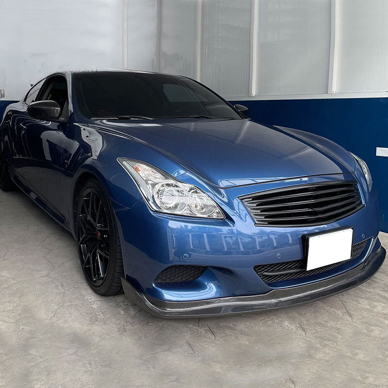Infiniti G37 Coupe 2009-2013 Front Bumper Lip Carbon Fiber