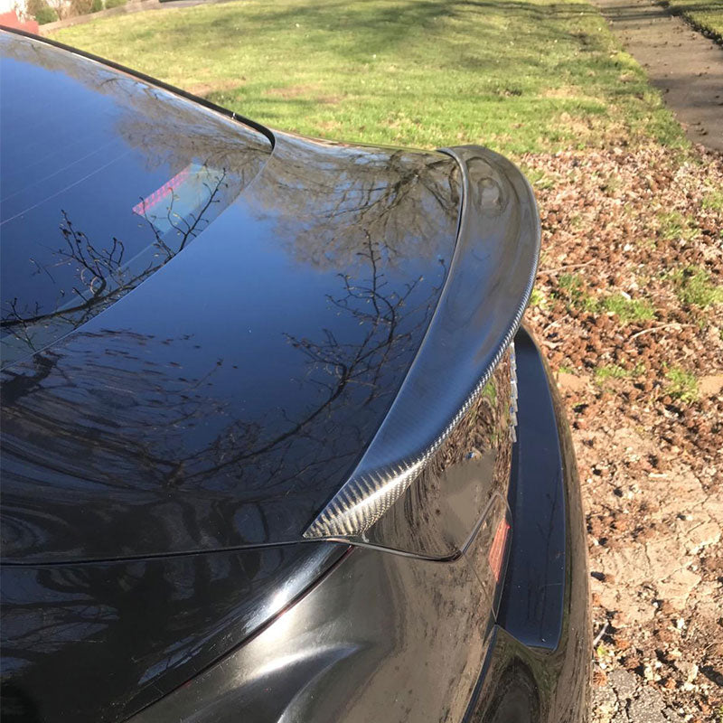 Infiniti G37 G25 G35 2009-2013 Sedan Rear Trunk Spoiler Carbon Fiber
