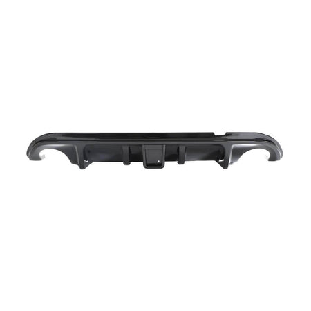 Infiniti Q50 2014-2017 Rear Bumper Diffuser With LED Brake Light Glossy Black ABS-Ahacarbon