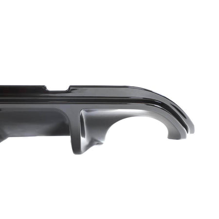 Infiniti Q50 2014-2017 Rear Bumper Diffuser With LED Brake Light Glossy Black ABS-Ahacarbon