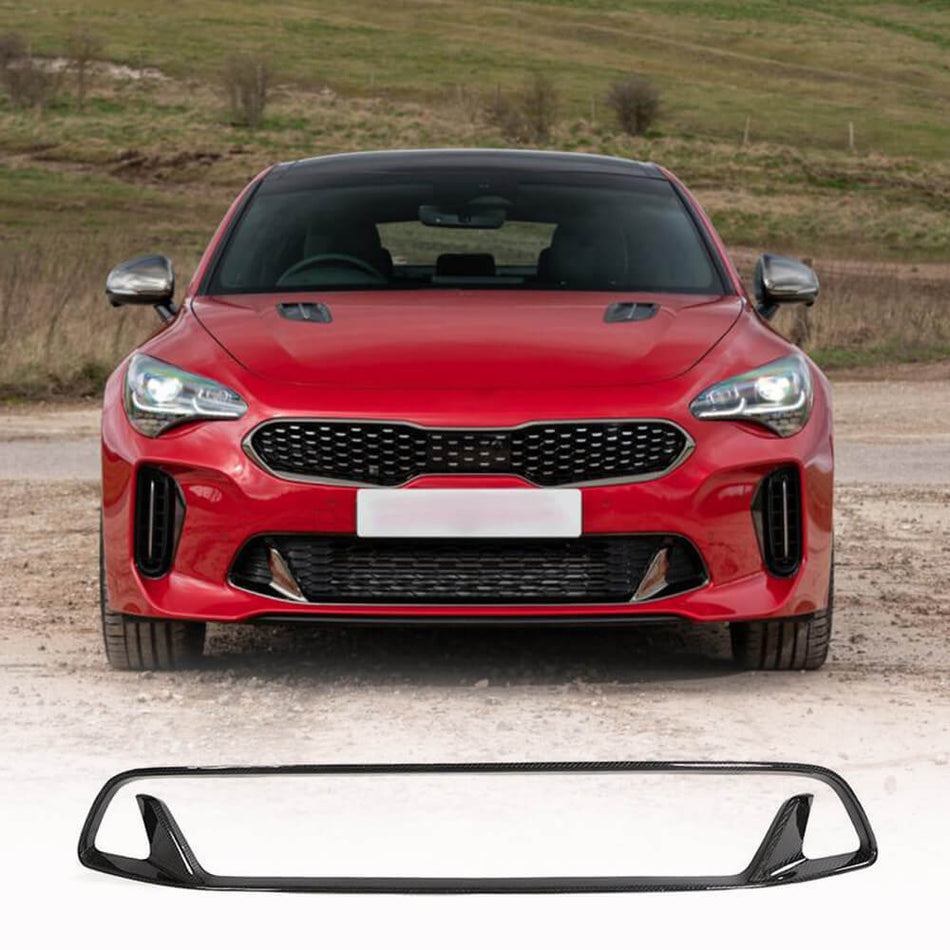 Kia Stinger 2018 2019 2020 2021 2022 2023 Carbon Fiber Front Grille-Ahacarbon