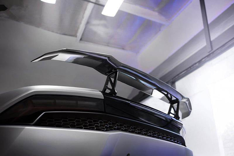Lamborghini Huracan LP610 LP580 2014-2018 Rear Trunk Spoiler Carbon Fiber-Ahacarbon