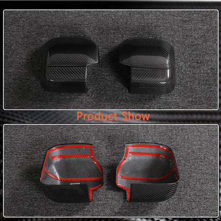 Land Rover Defender 2020-2023 Mirror Covers Add-on Dry Carbon Fiber-Ahacarbon