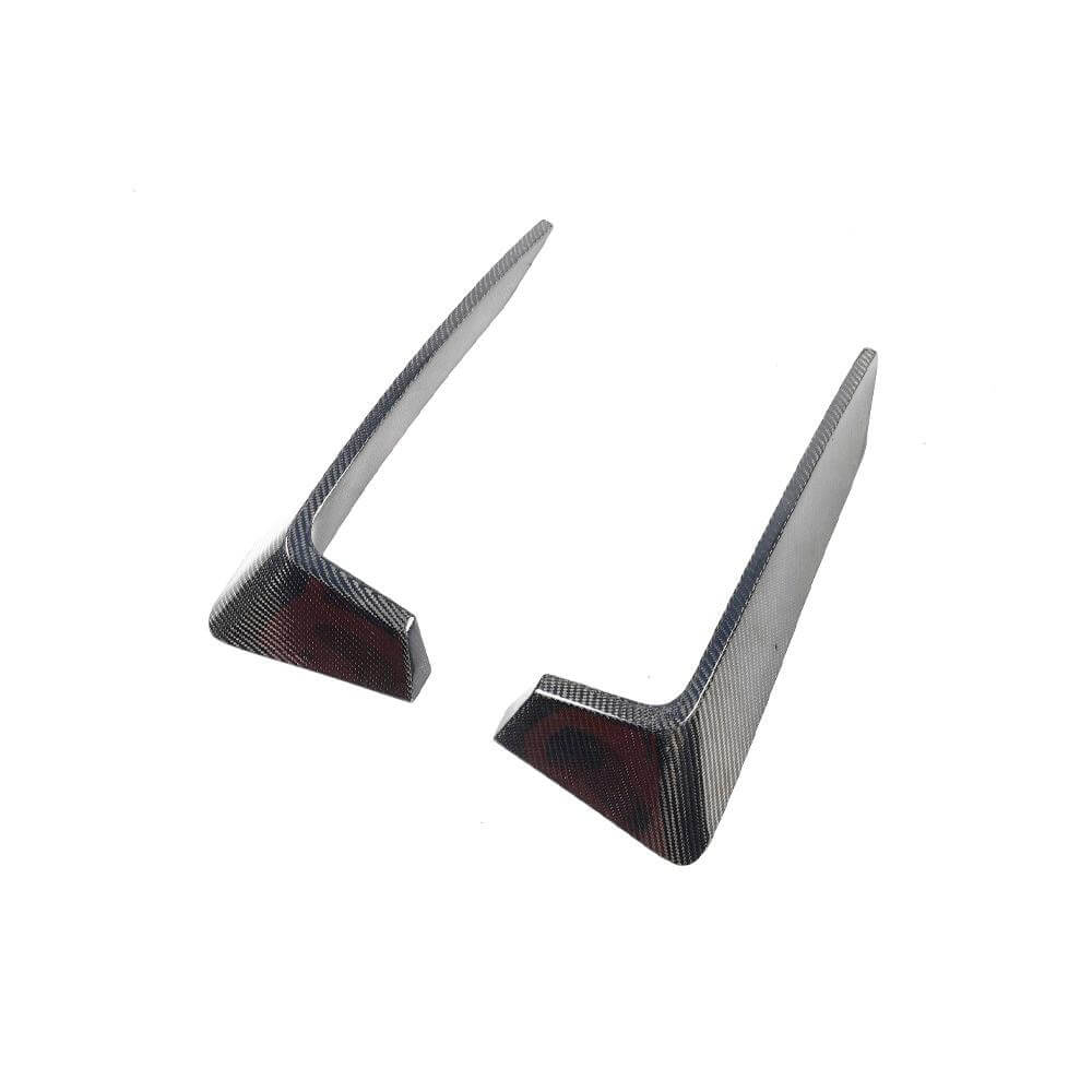 Land Rover Defender 90/110/130 2020-2023 Front Bumper Splitters Carbon Fiber-Ahacarbon