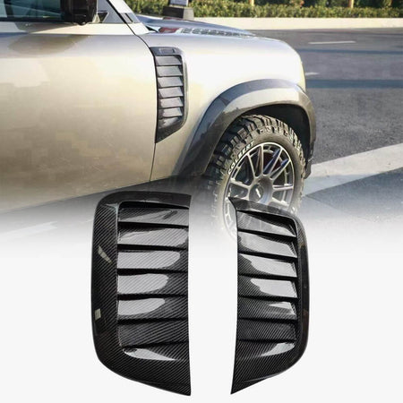 Land Rover Defender 90/110/130 2020-2023 Side Fender Vents Carbon Fiber-Ahacarbon
