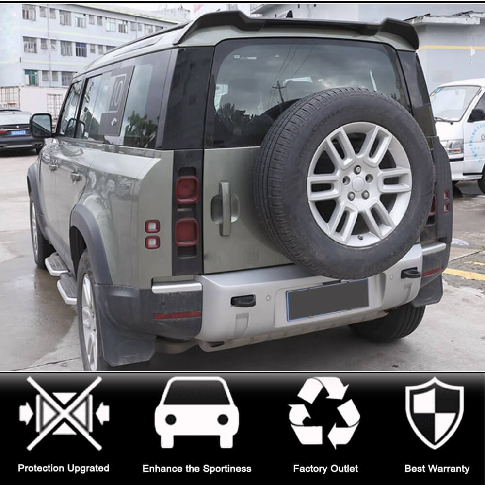 Land Rover Defender 90/110/130 Sport Utility 2-Door 4-Door 2022+ Rear Trunk Spoiler-Ahacarbon