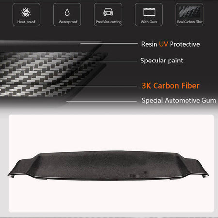 Land Rover Defender 90/110/130 Sport Utility 2-Door 4-Door 2022+ Rear Trunk Spoiler-Ahacarbon