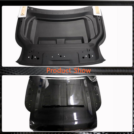 Land Rover Defender L663 110 Sport Utility 4-Door 20-23 Engine Bonnet Hood Cover Dry Carbon Fiber-Ahacarbon