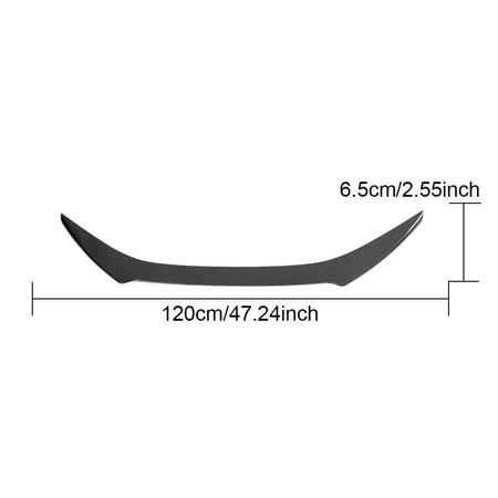 Lexus RCF Base Coupe 2-Door 2015-2018 Rear Trunk Spoiler Carbon Fiber-Ahacarbon